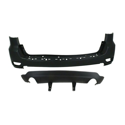 Rear bumper cover jeep - bumper,